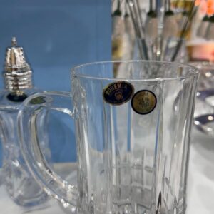 Halba bere, cristal Bohemia